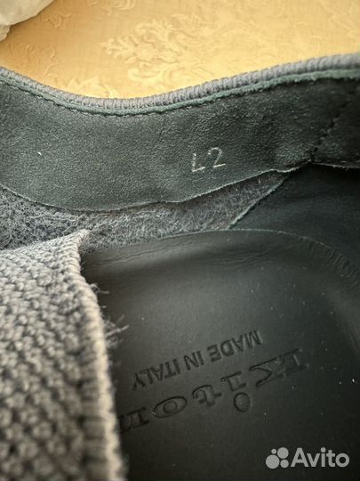 Мужские кроссовки kiton 42-43 серый цвет