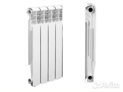 3 шт Радиатор алюминиевый Lammin ECO AL 500-80 4 с