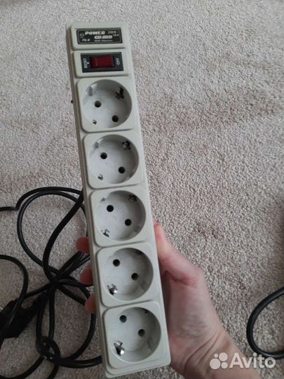 Сетевой фильтр,тройник