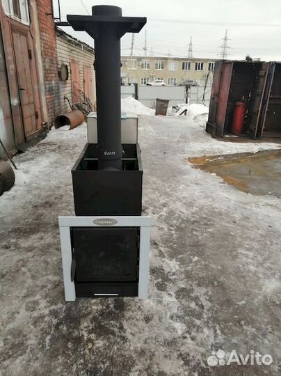 Банная печь Эконом 0.6 м толщина 9мм