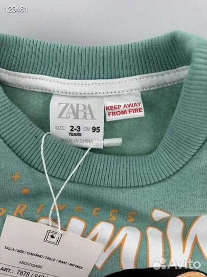 Костюм для девочки Zara 92 98 104 110 116 122 128