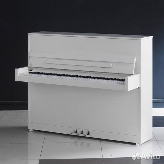 Пианино Petrof Middle P 118 S1 белое + доставка