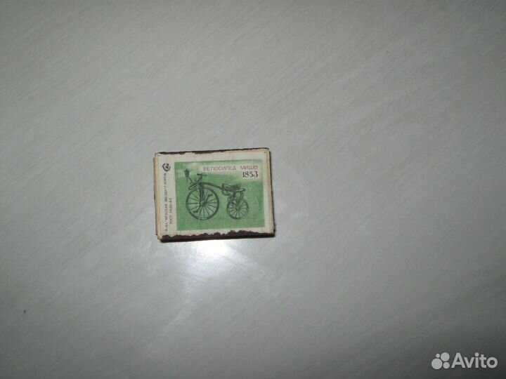 Деревяный коробок из под спичек СССР