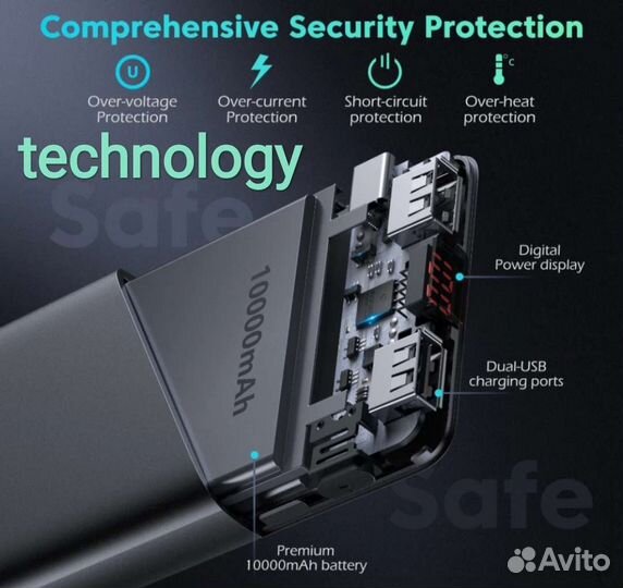 Внешний аккумулятор 10А