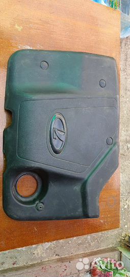 Кожух пластиковый двигателя ваз 8клап