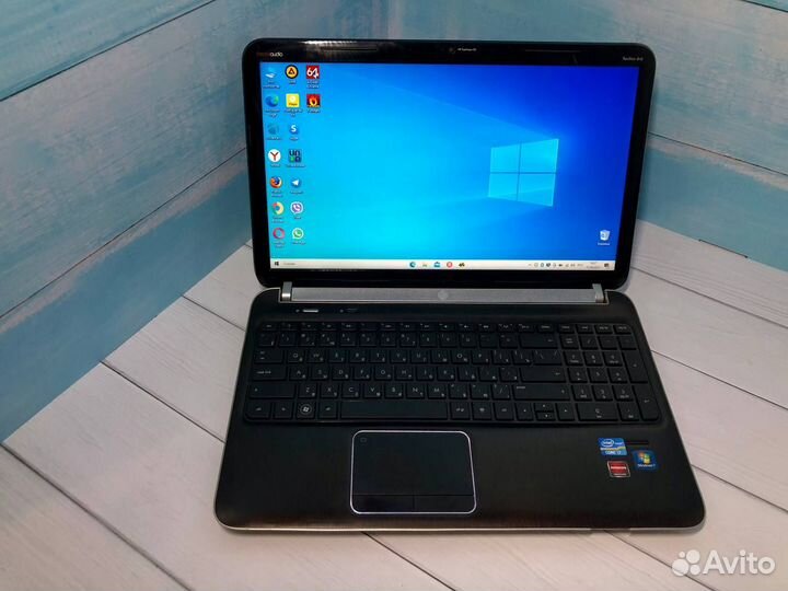 Игровой HP/core i7/8 озу/SSD+HDD/Radeon/Гарантия