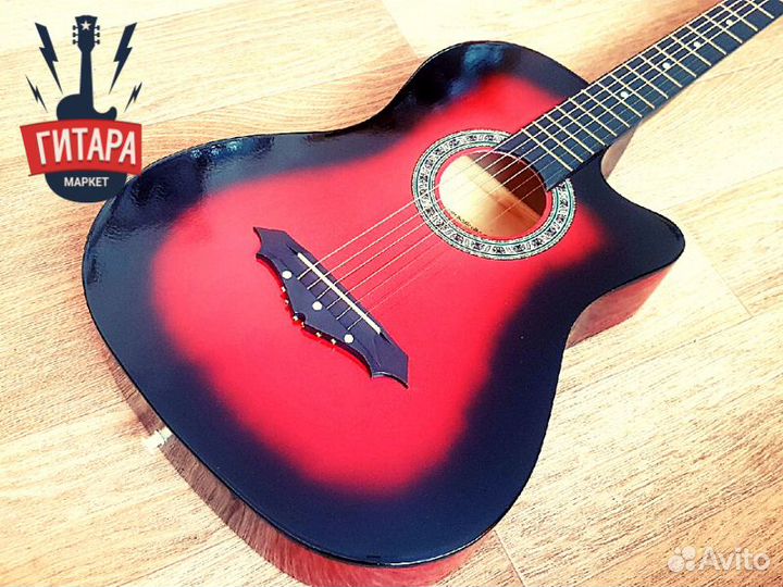 Гитара с анкером Belucci bc 3810 RDS