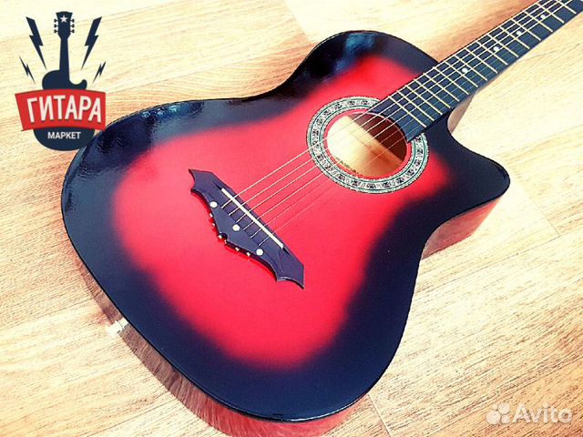 Гитара с анкером Belucci bc 3810 RDS