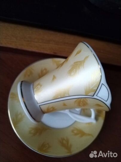 Чашка с блюдцем ямасэн золотая коллекция