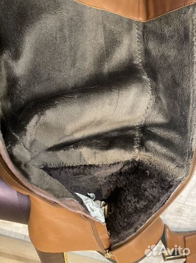 Сапоги женские зимние 38 размер натуральная кожа