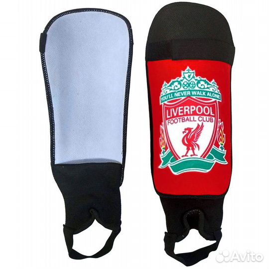 Щитки футбольные с защитой голеностопа (клубные)