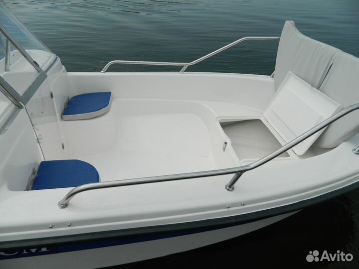 Новая моторная лодка Wyatboat 430 DCM тримаран