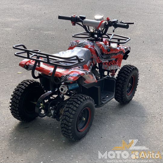 Детский квадроцикл MZ Hummer 63cc (красный)