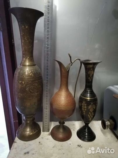 Ваза Индия латунь