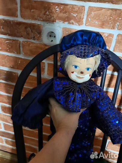 Кукла клоунесса большая