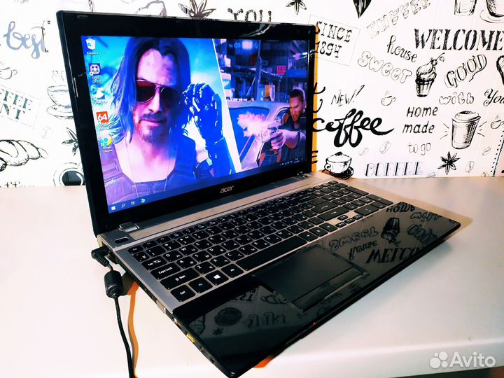 Acer V3-551G - A10-4 Gen \ 4 Озу \ SSD