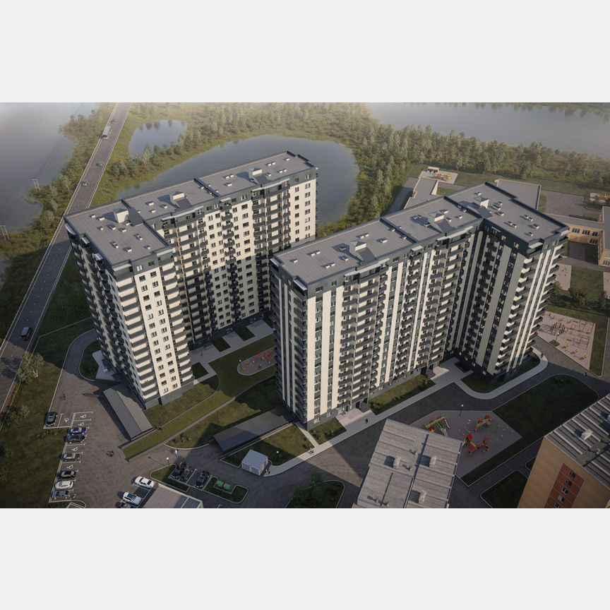 1-к. квартира, 39,1 м², 6/16 эт.
