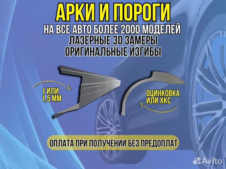 Арки для Land Rover Discovery 3 4 ремонтные