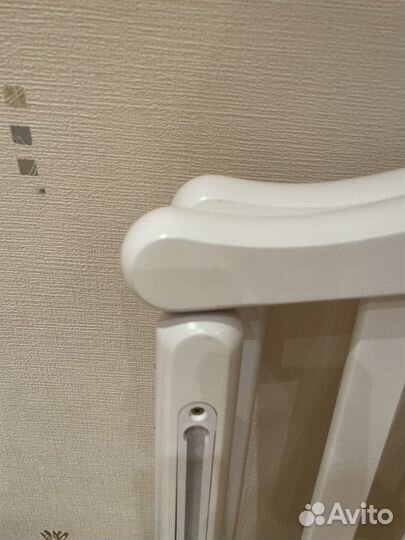 Детская кроватка с маятником и ящиком