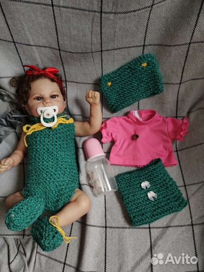 Малышка Реборн Ева 43 см новая