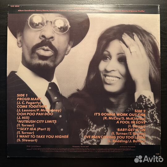 Ike & Tina Turner – Greatest Hits (Швеция 1976г.)