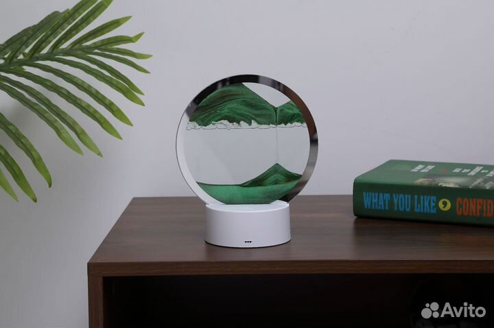 Ночник картина из песка с подсветкой лампа 3д