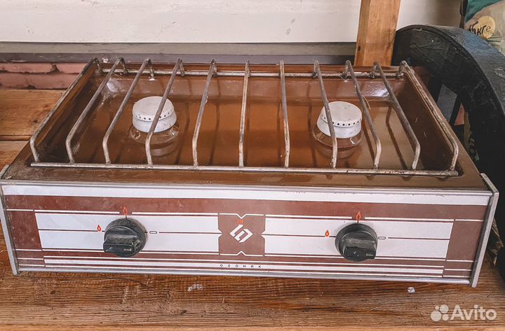 Настольная газовая плита «Огонек» 2 конфорки