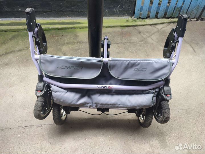 Детская коляски для двойни 2 в 1