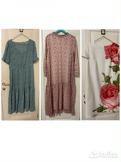 Платья 52 54 пакетом летние