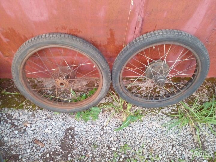 Колесо мотоцикла иж49, минск М1М