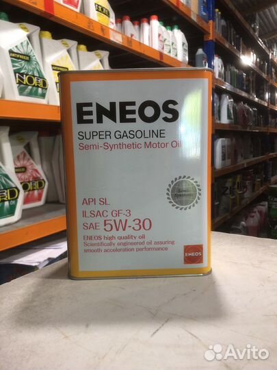 Масло моторное Eneos Super Gasoline 5w30 4л