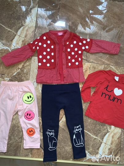 Вещи пакетом на девочку