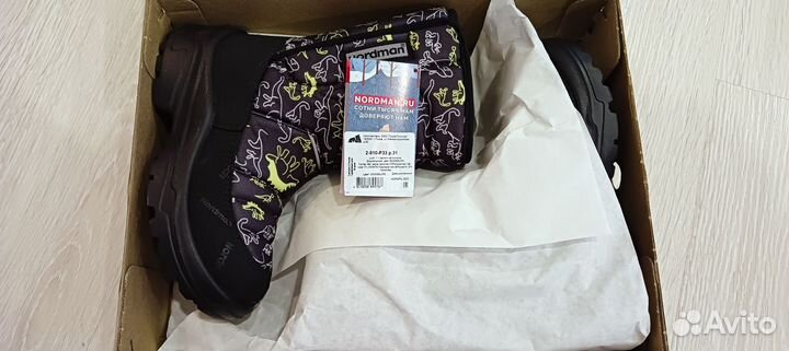 Сапоги nordman новые