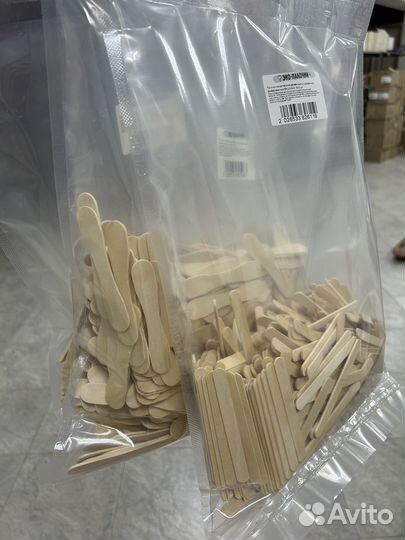 Палочки для мороженого пакетом 500шт