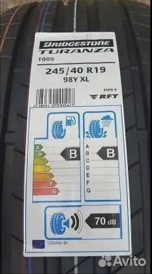 Bridgestone Turanza 6 245/40 R19 98Y