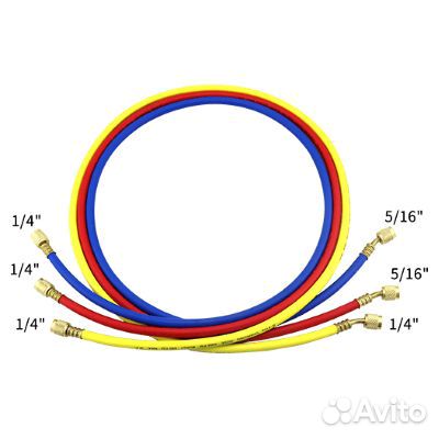 Комплект шлангов заправочных 360RYB-C (R410a,R32)