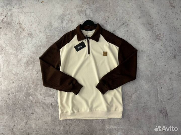 Джемпер Hugo Boss хлопок мужской