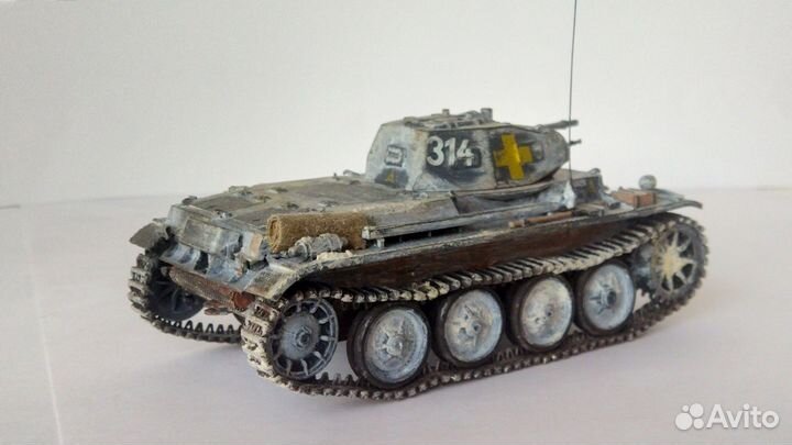 Модель танка Pz II Ausf. D., Моделист. 1/35