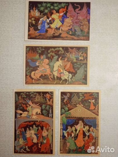Открытки А. Куркин. Сказки