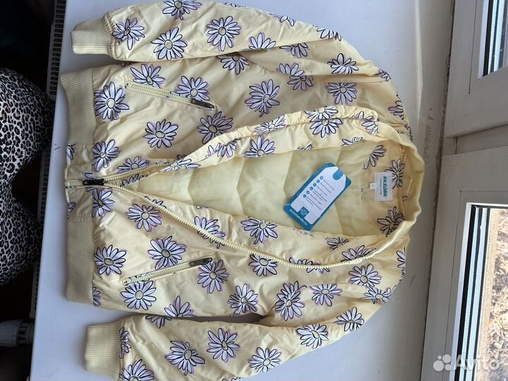 Куртка бомбер для девочки 146