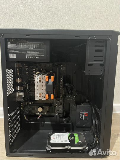 Компьютер (AMD Athlon 3000G, ssd, 8gb ram)