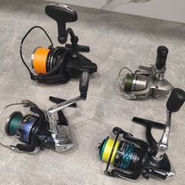 Катушки Daiwa, Shimano, Tubertini, Kaida