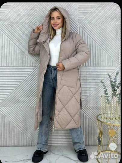 Пуховик женский M, L