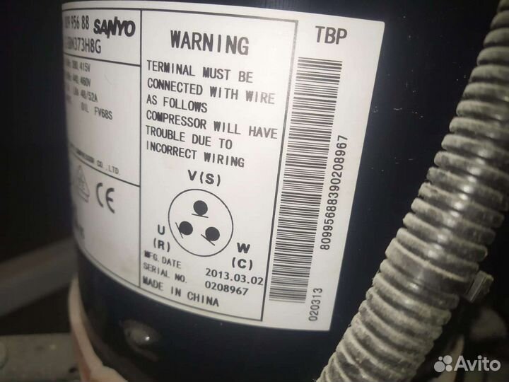 Компрессор для кондиционера c-sbn373h8g sanyo