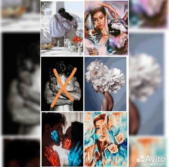 Картины по номерам
