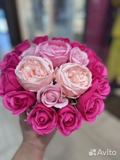 Мыльные розы, букеты