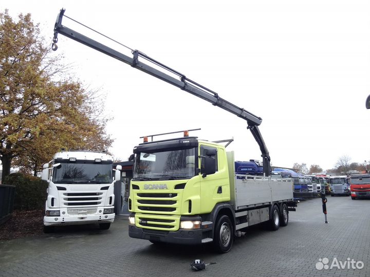 Scania P-series с КМУ, 2011