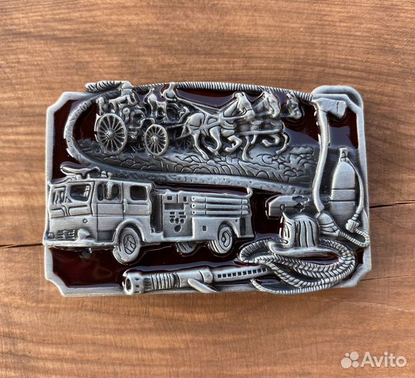 Бляха для ремня пожарного