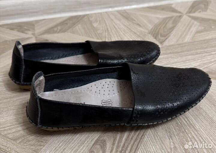 Мокасины женские 38 размер натуральная кожа
