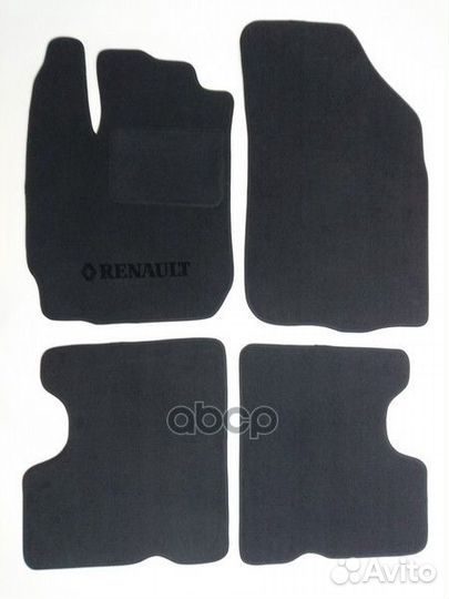 Комплект автомобильных ковриков текстильных REN